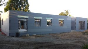 Chantier maison passive