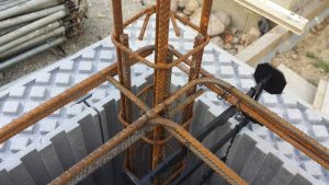 Chantier maison passive Eaunes